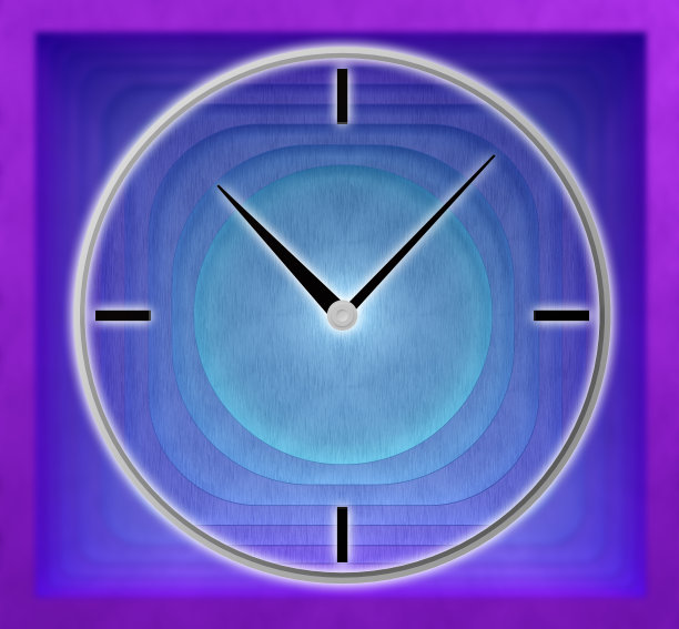 手表和抽象背景的双重曝光图片下载