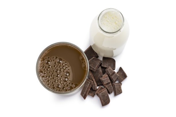 牛奶和巧克力图片下载
