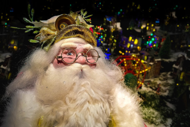 圣诞老人来了图片下载