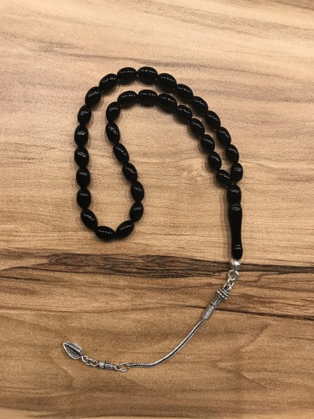 土耳其黑奥尔图石念珠图片下载