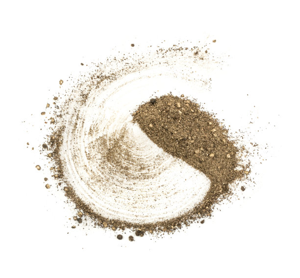 分离黑胡椒粉图片下载