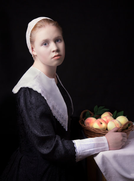 桃子少女图片下载