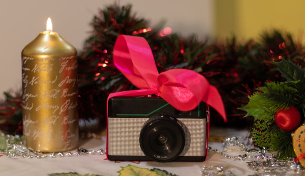 复古相机圣诞礼物图片下载