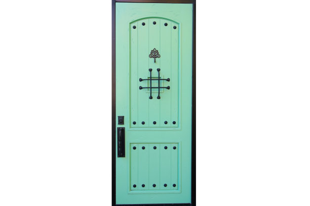 绿色的大门图片下载