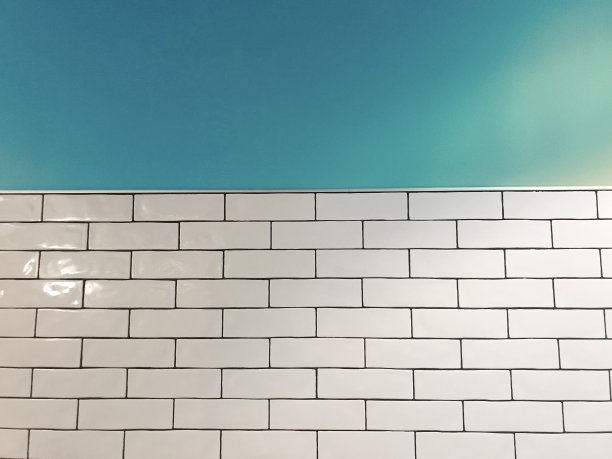 地铁瓷砖流行的颜色背景图片下载