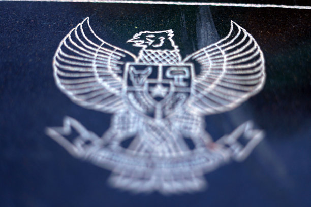 鹰翅，印尼，盾形纹章图片下载