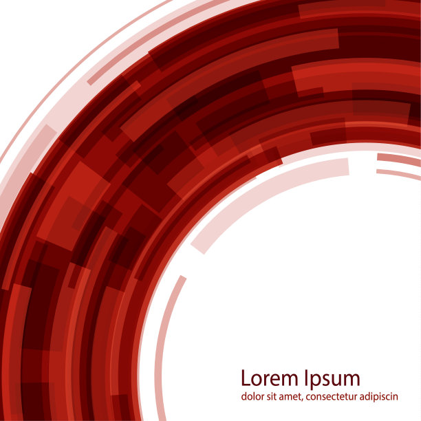 彩色抽象同心圆背景设计。经营理念。宣传册和横幅模板。图片下载