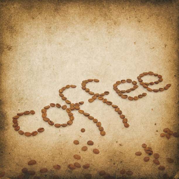 古董咖啡背景图片下载