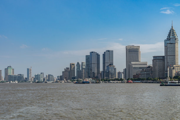 海滨的天际线图片下载