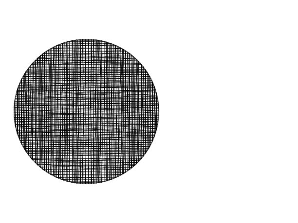 纹理圆在白色背景与复制空间图片下载