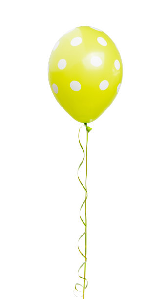 彩色气球孤立图片下载