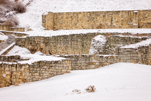 雪下的堡垒图片下载