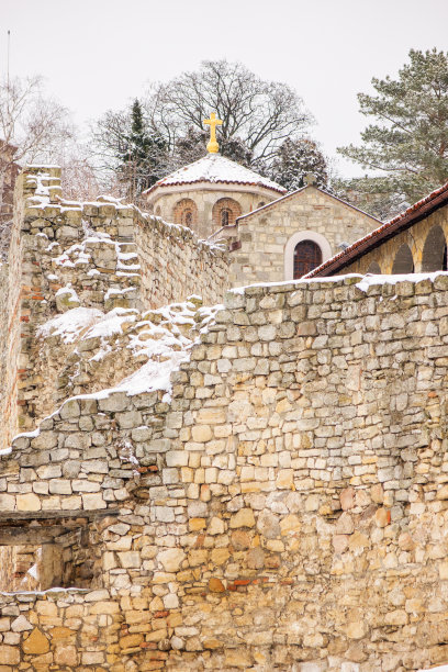 雪下的堡垒图片下载