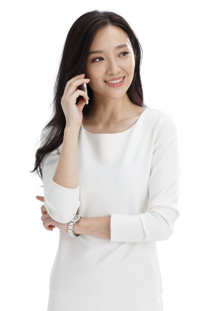 商务女人打电话图片下载