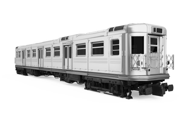 地铁车厢孤立图片下载