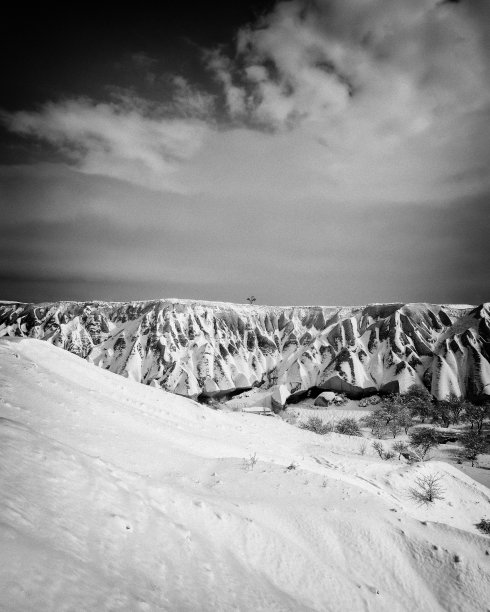 卡帕多西亚在冬天图片下载