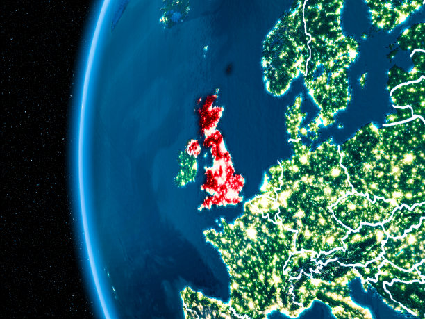 在地球上的夜晚图片下载