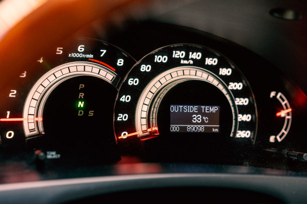 现代汽车仪表盘图片下载