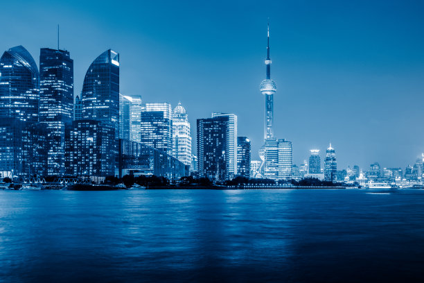 以黄浦江为上海地标图片下载