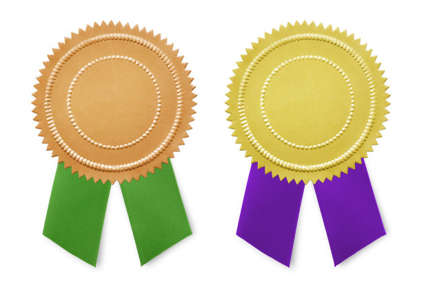 老式印章和缎带图片下载