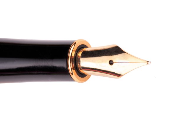 钢笔孤立白色图片下载