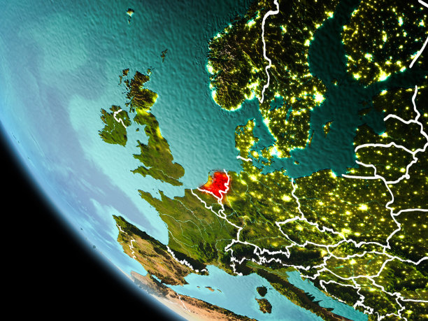 荷兰的夜晚图片下载