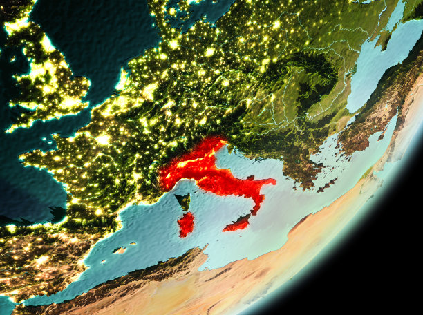 意大利的晨光图片下载