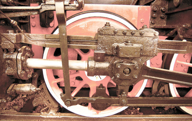古老的蒸汽机车图片下载