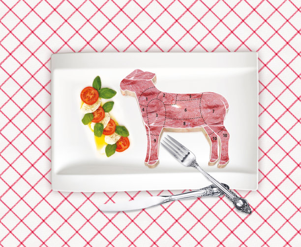 这是切羊的图解图片下载