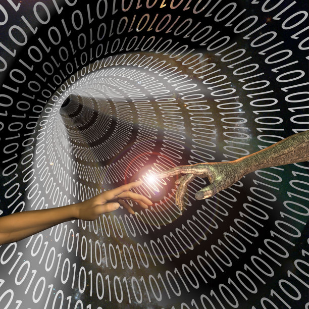 人与机器图片下载