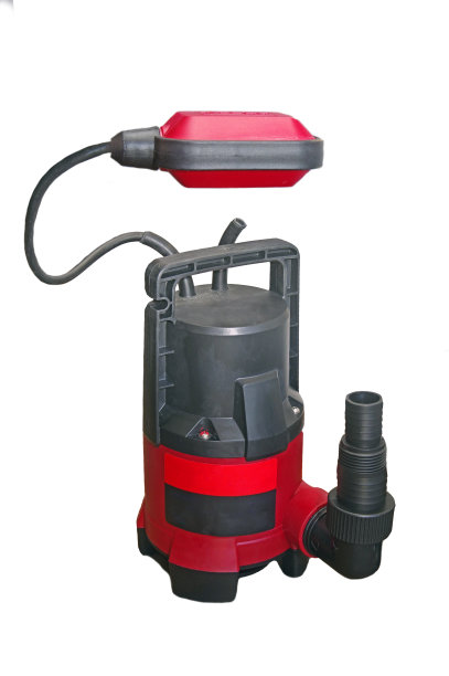 潜水泵隔离在白色背景上图片下载