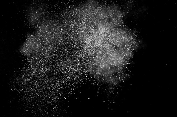 摘要白色粉末爆炸。图片下载