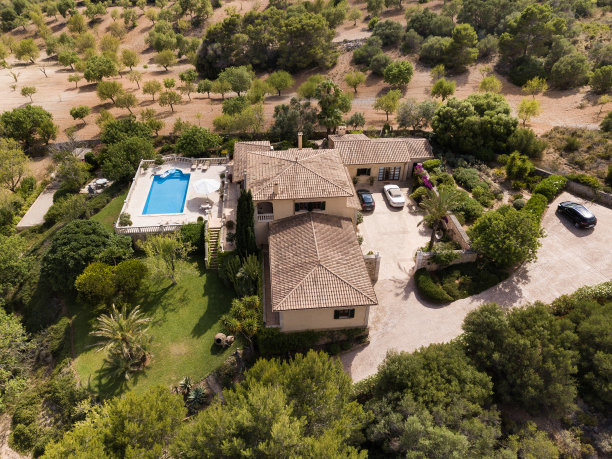 马略卡岛的豪宅图片下载