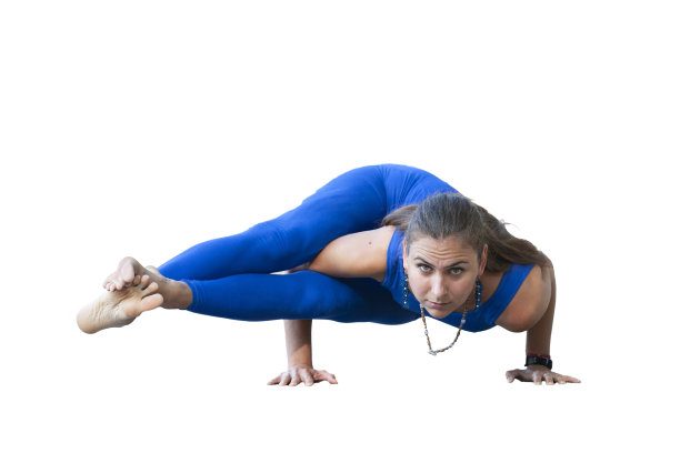 两个年轻漂亮的女人在练习瑜伽。从容放松，女性幸福图片下载