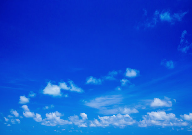 蓝天上的云朵图片下载