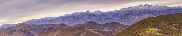Picos de Europa国家公园全景摄影图片下载