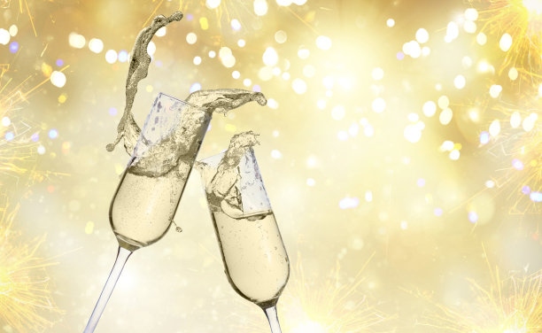 两杯香槟图片下载