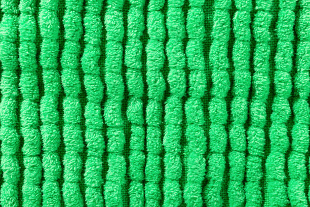 清洁用的蓬松的绿色布图片下载