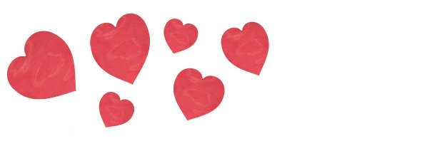 心形圣诞背景图片下载