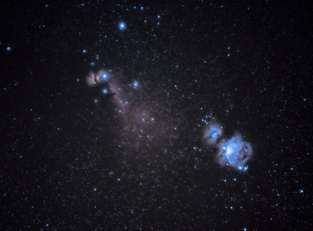 猎户座星云，西班牙阿拉瓦的梅西耶42号天体图片下载