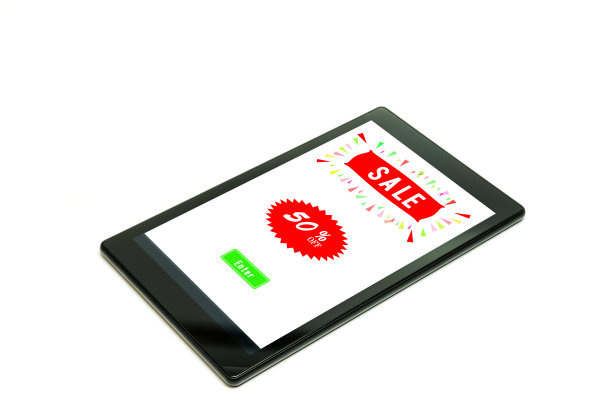 网上购物的概念背景。图片下载