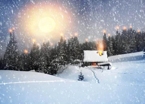 房子黑山的牧羊人图片下载