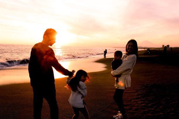 戏剧性的日落图片下载