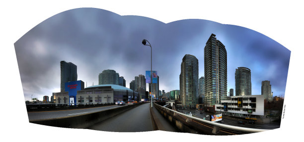 温哥华高架桥交通图片下载