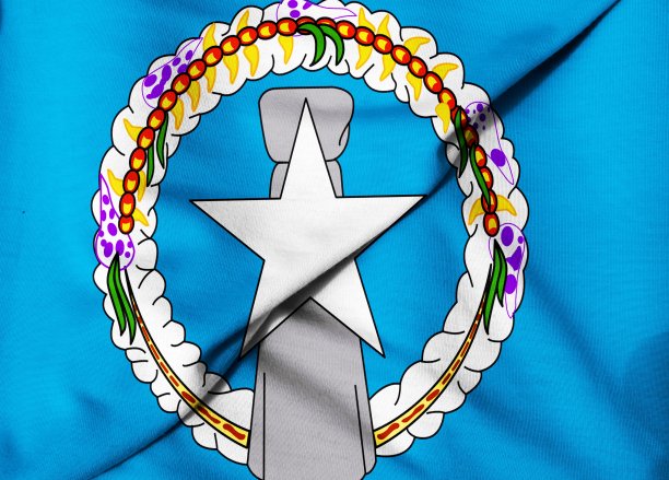 北马里亚纳群岛的旗帜图片下载