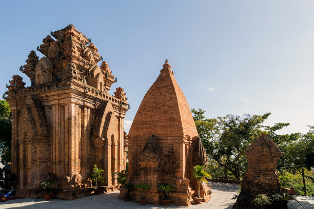 po Nagar的Cham塔。越南图片下载