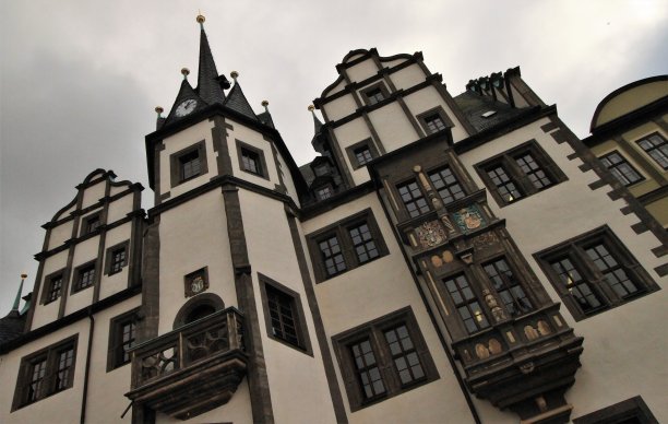 图林根的文艺复兴市政厅图片下载