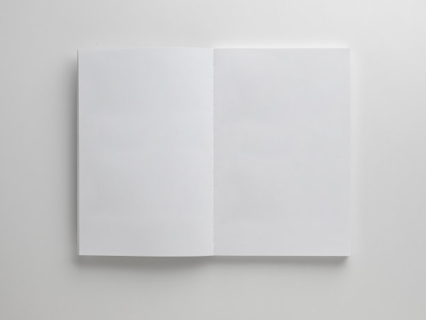 模型杂志，书或目录上的白色背景。图片下载