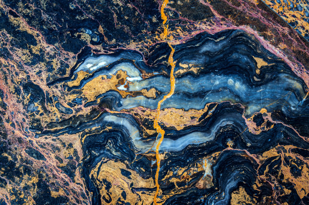 玛瑙大理石，蓝色，橙色，黄色，红色，绿色，棕色，北京，中国，亚洲图片下载