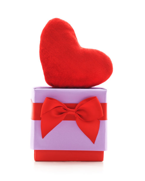 与心的礼物。图片下载